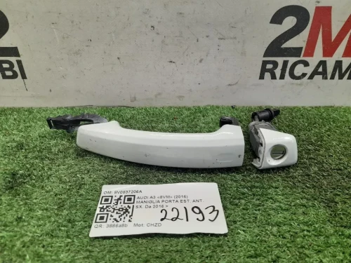 Maniglia Porta EST ANT SX 8V0837206A Audi A3 8VM 2016