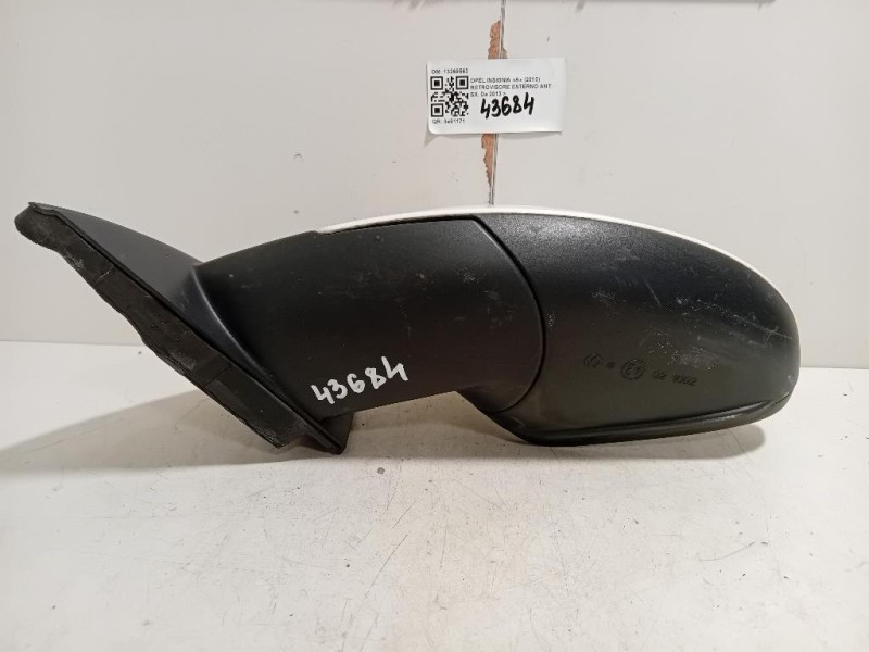 Retrovisore Esterno ANT SX 13269563 9 PIN Opel Insignia A 2013