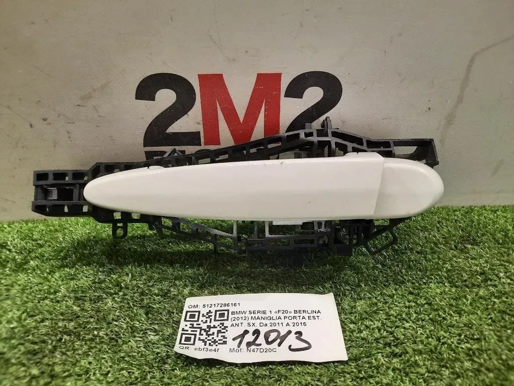 Maniglia Porta EST ANT SX 51217286161 Bmw Serie 1 F20 Berlina 2012