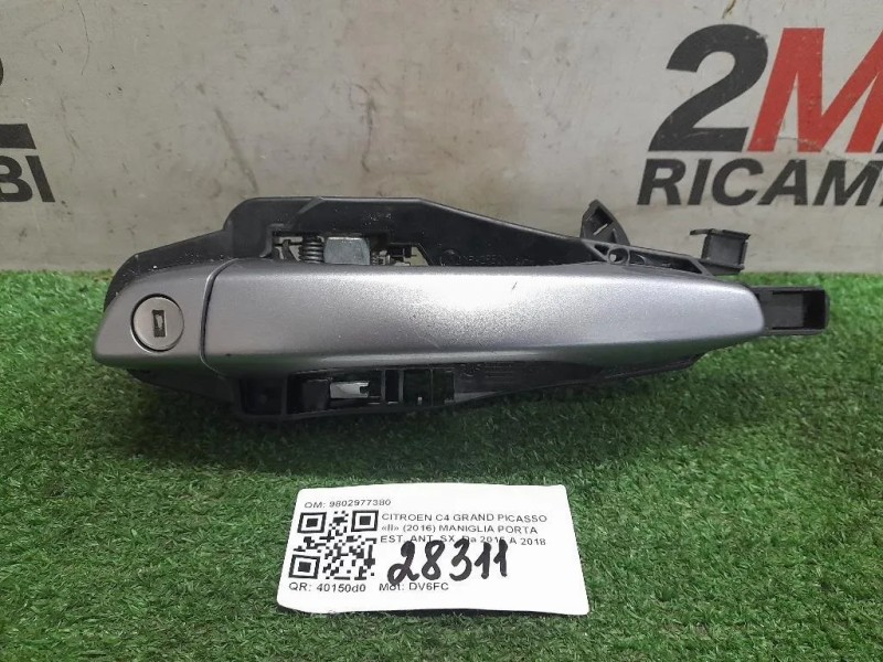 Maniglia Porta EST ANT SX 9802977380 Citroen C4 Grand Picasso II 2016