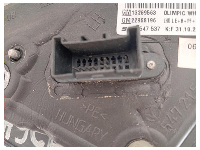 Retrovisore Esterno ANT SX 13329075 Opel Insignia A 2013