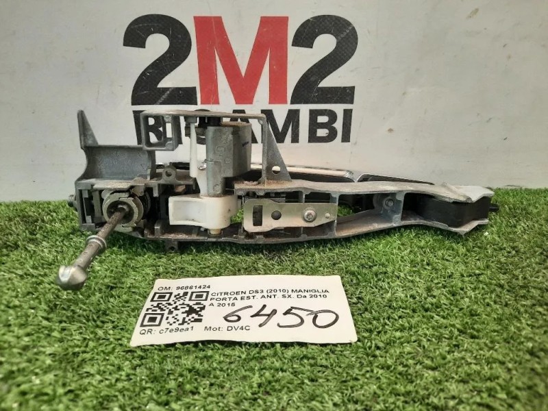 Maniglia Porta EST ANT SX 96861424 ANT SX Citroen DS3 2010