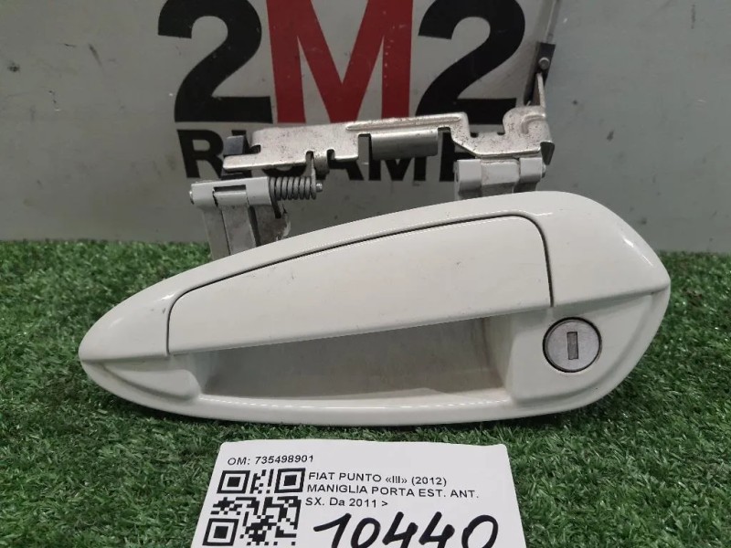 Maniglia Porta EST ANT SX 735498901 Fiat Punto III 2012
