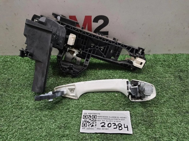 Maniglia Porta EST ANT SX A2047600170 Mercedes Classe B W246 2012