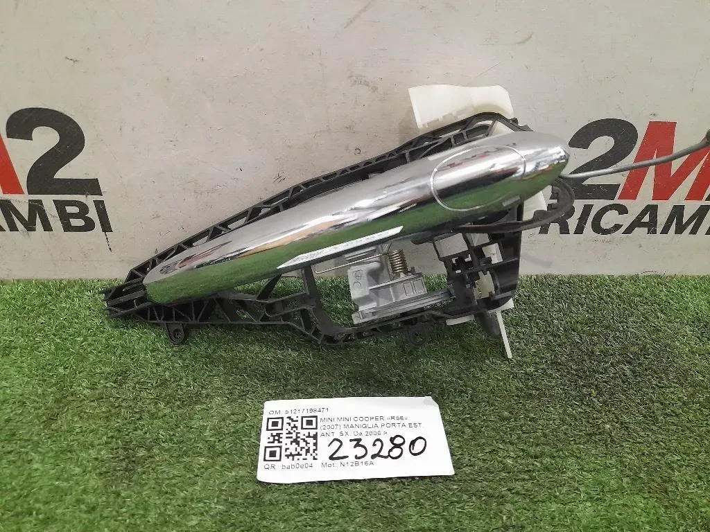 Maniglia Porta EST ANT SX 51217198471 Mini MINI Cooper R56 2007