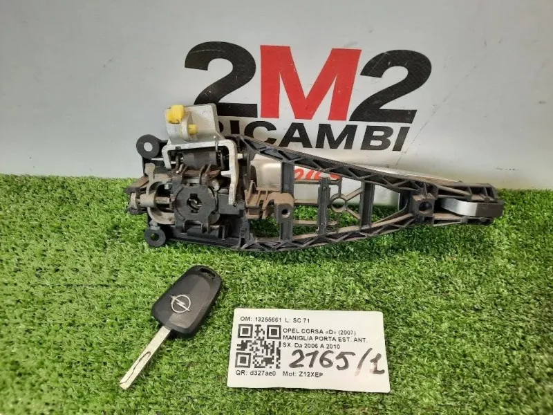 Maniglia Porta EST ANT SX 13255661 Opel Corsa D 2007