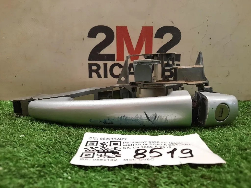 Maniglia Porta EST ANT SX 9686142477 Peugeot 3008 I 2009