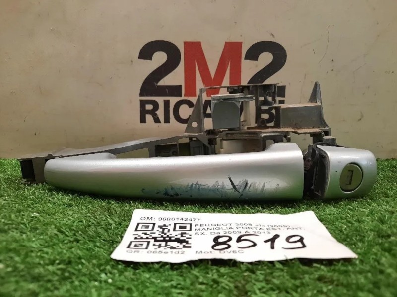 Maniglia Porta EST ANT SX 9686142477 Peugeot 3008 I 2009