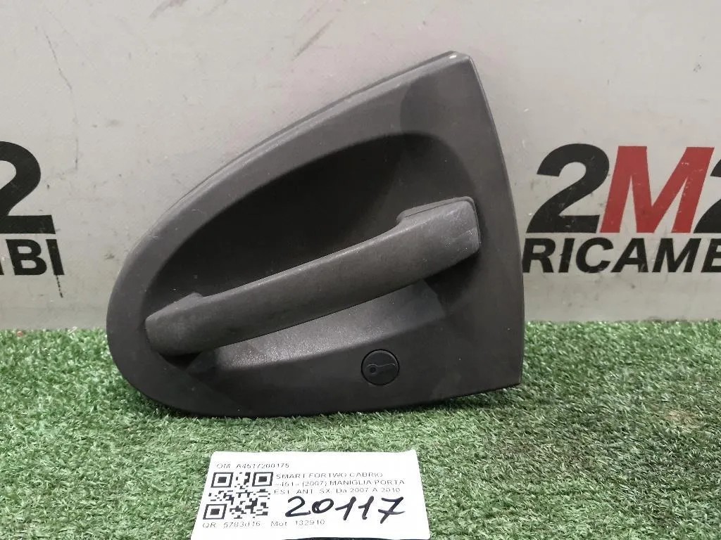Maniglia Porta EST ANT SX A4517200175 Smart Fortwo Cabrio 451 2007