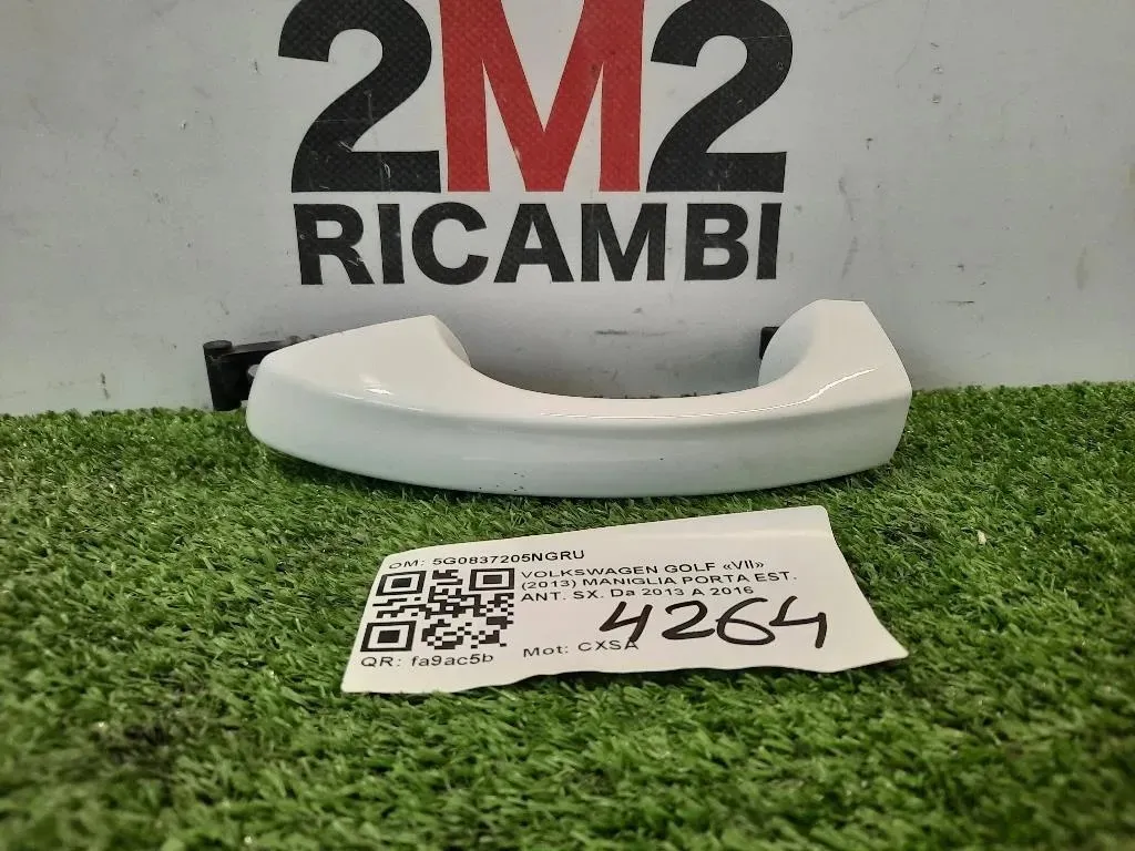 Maniglia Porta EST ANT SX 5G0837205NGRU Volkswagen GOLF VII 2013