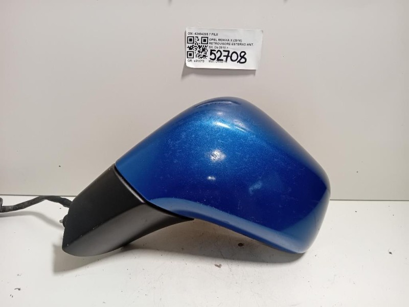 Retrovisore Esterno ANT SX 42464285 7 FILE Opel Mokka X 2016