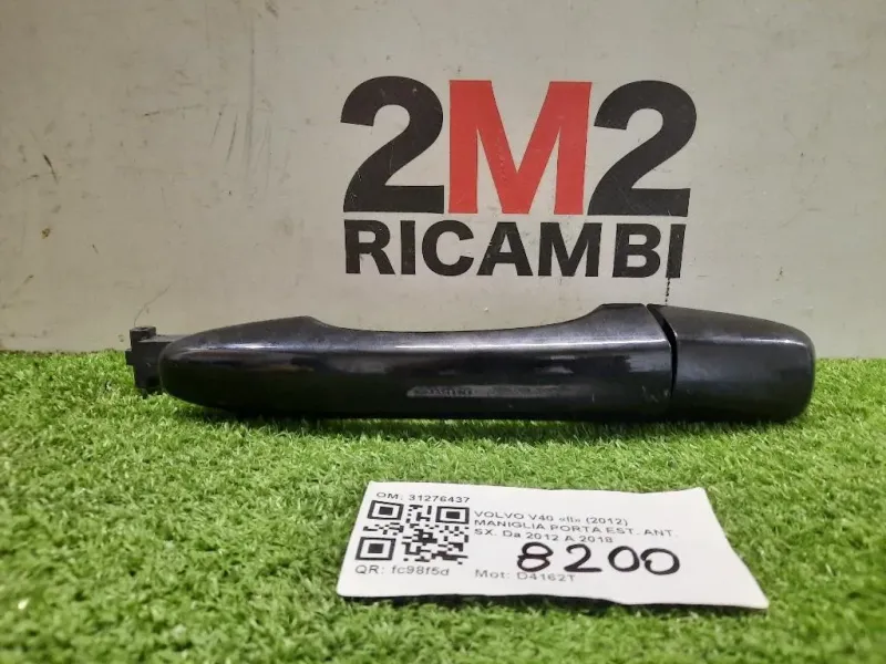 Maniglia Porta EST ANT SX 31276437 Volvo V40 II 2012