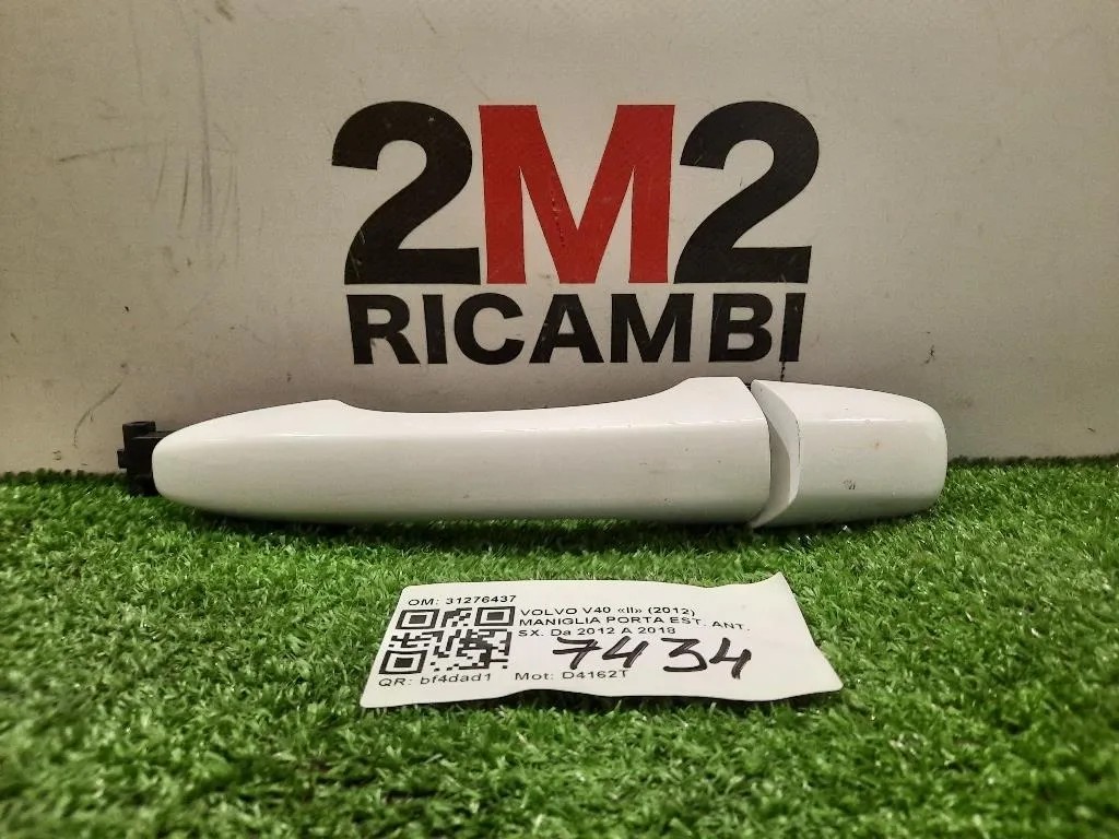 Maniglia Porta EST ANT SX 31276437 Volvo V40 II 2012