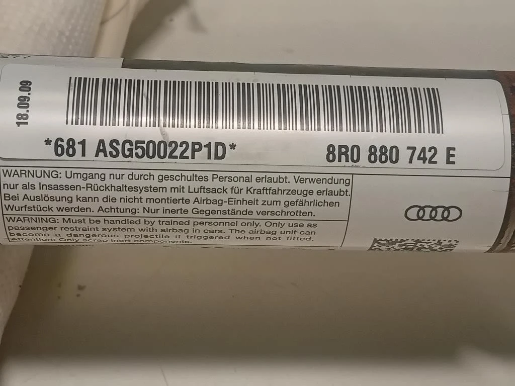 Air-bag A Tendina DX 8R0880742E Audi Q5 8RB 2009