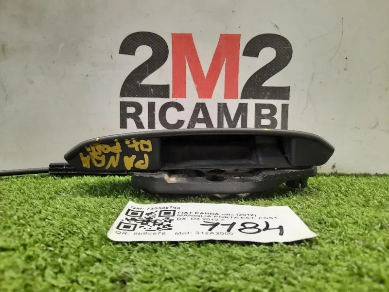 Maniglia Porta EST POST DX 735536783 Fiat Panda III 2012