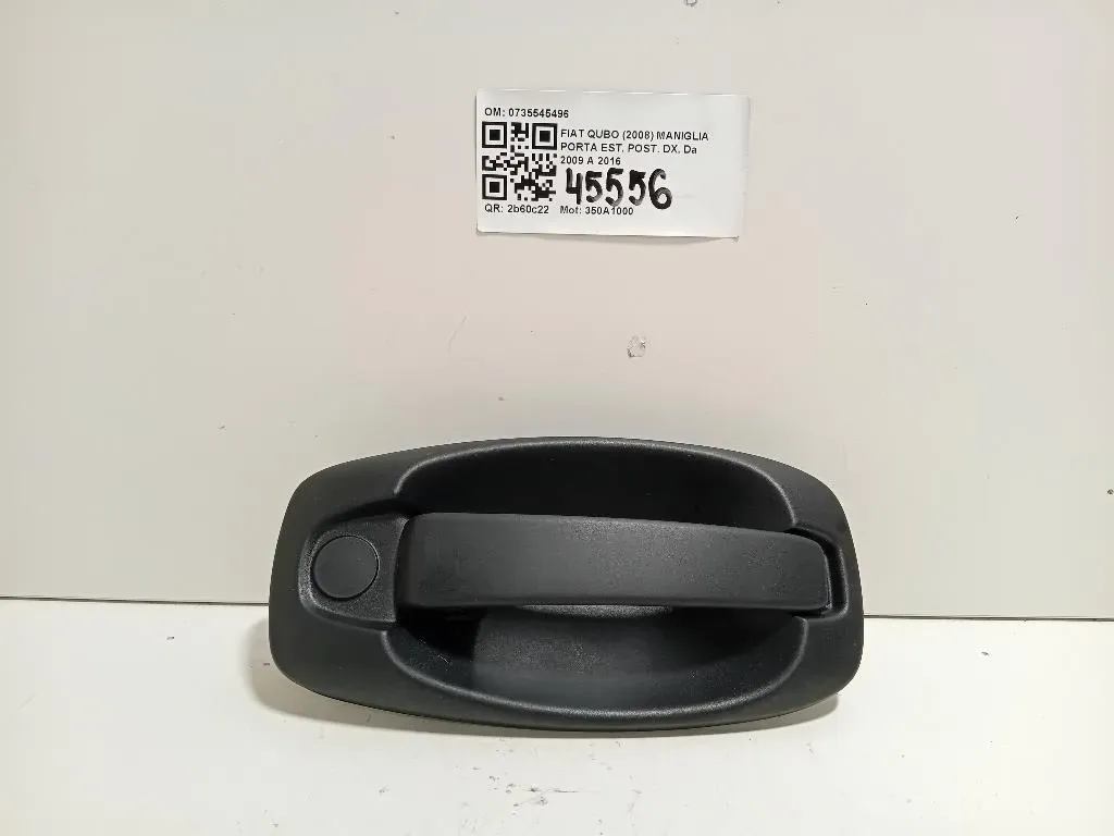 Maniglia Porta EST POST DX 0735545496 Fiat QUBO 2008