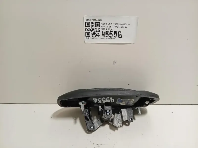 Maniglia Porta EST POST DX 0735545496 Fiat QUBO 2008