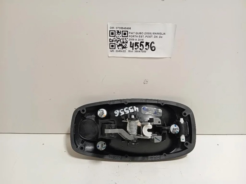 Maniglia Porta EST POST DX 0735545496 Fiat QUBO 2008