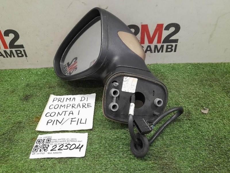 Retrovisore Esterno ANT SX 5 FILI 13354644 Opel Zafira C 2012