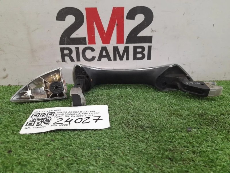 Maniglia Porta EST POST DX 72141TL0E01 Honda Accord IX SW 2009