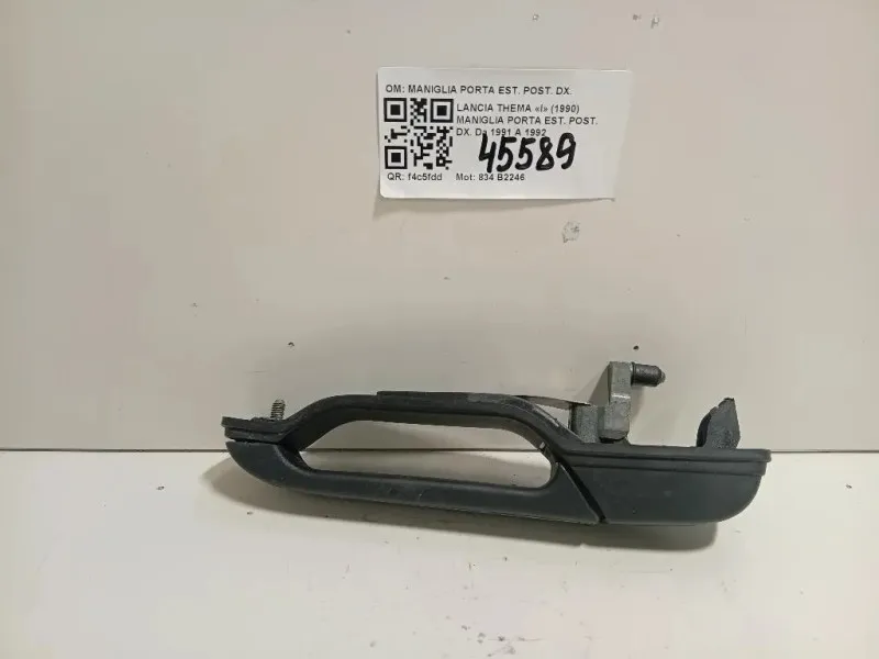 Maniglia Porta EST POST DX 46401011 Lancia Thema I 1990