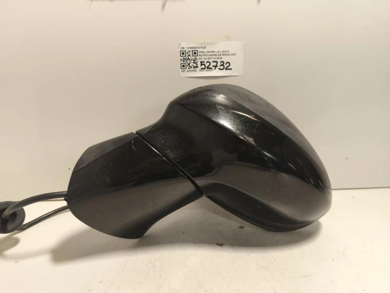 Retrovisore Esterno ANT SX 13354620 5 FILE Opel Zafira C 2012