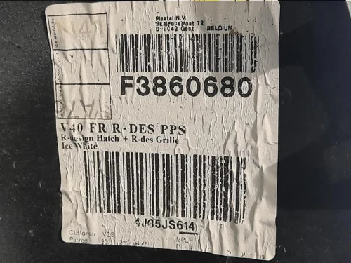 Paraurti ANT PARAURTI ANTERIORE ORIGINALE VOLVO V40 Volvo V40 II 2012