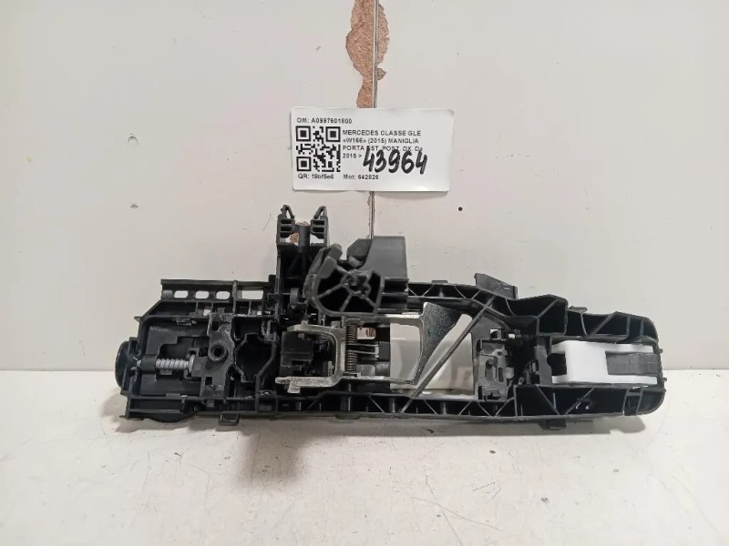 Maniglia Porta EST POST DX A0997601800 Mercedes Classe GLE W166 2015