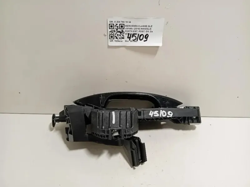 Maniglia Porta EST POST DX A 204 760 16 34 Mercedes Classe GLE W166 2015