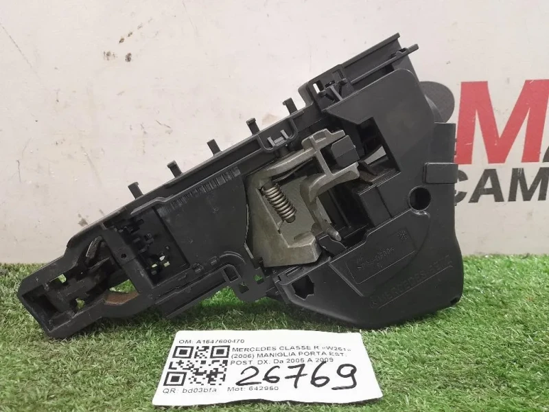 Maniglia Porta EST POST DX A1647600470 Mercedes Classe R W251 2006
