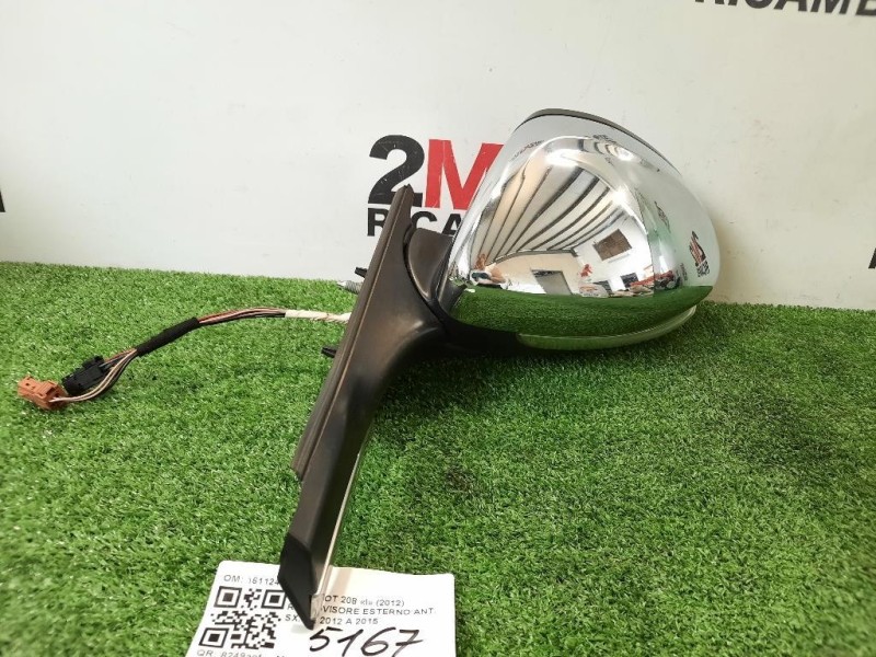 Retrovisore Esterno ANT SX 1611240880 Peugeot 208 I 2012