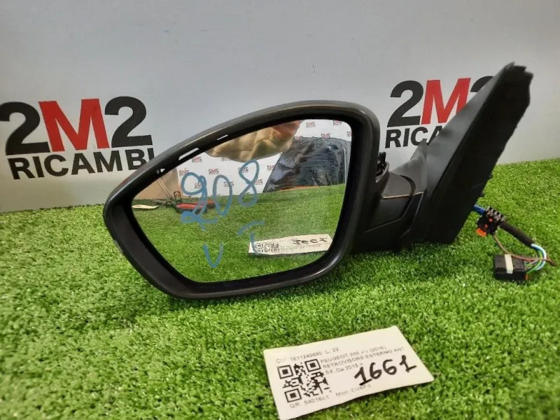 Retrovisore Esterno ANT SX 1611240680 Peugeot 208 I 2015