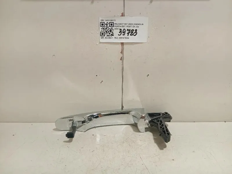 Maniglia Porta EST POST DX 1401128177 Peugeot 807 2003