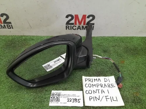 Retrovisore Esterno ANT SX 232673077 Peugeot 208 I 2015