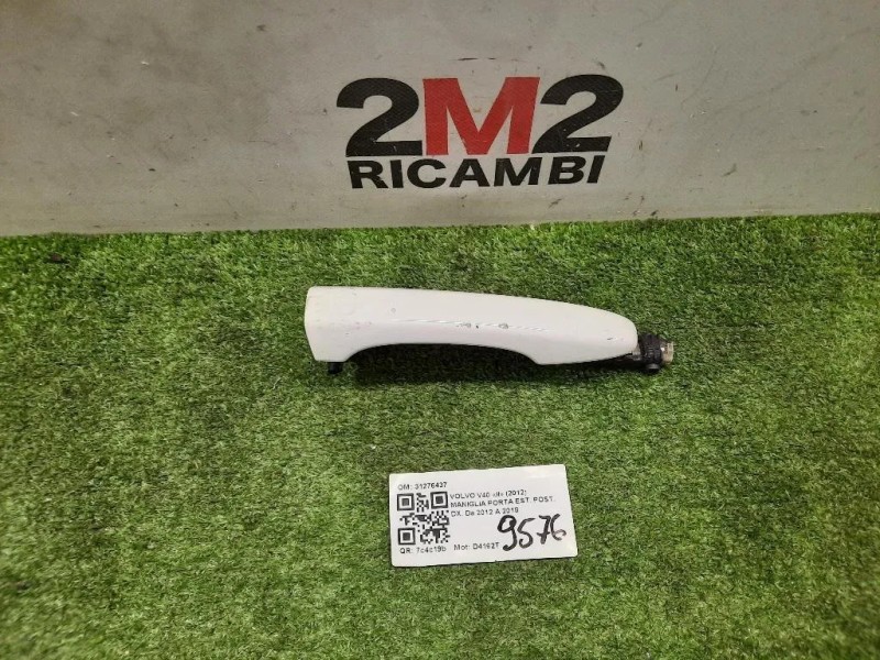 Maniglia Porta EST POST DX 31276437 Volvo V40 II 2012