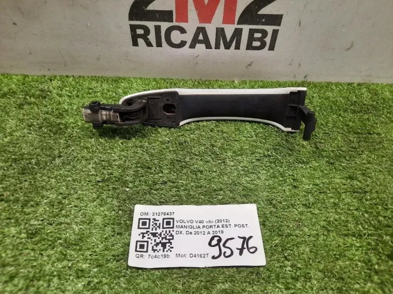 Maniglia Porta EST POST DX 31276437 Volvo V40 II 2012