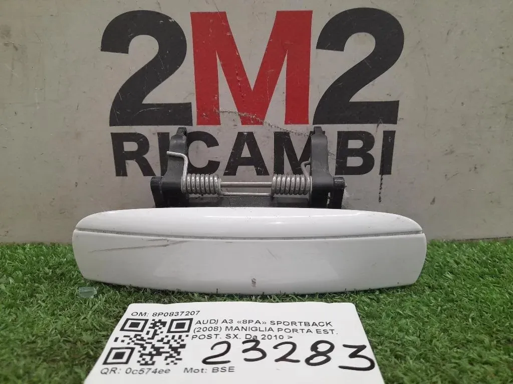 Maniglia Porta EST POST SX 8P0837207 Audi A3 8PA Sportback 2008