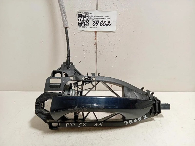Maniglia Porta EST POST SX 4N0 837 811 B Audi A6 4a5c8 Avant 2018