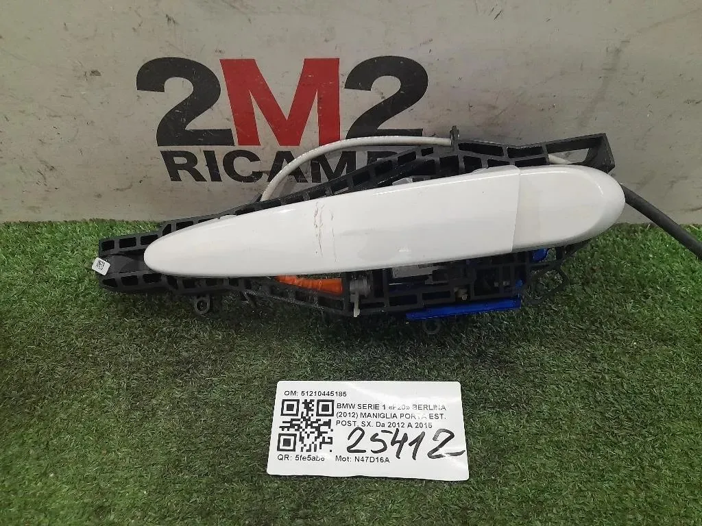 Maniglia Porta EST POST SX 51210445185 Bmw Serie 1 F20 Berlina 2012