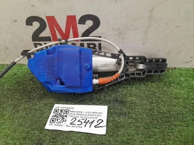 Maniglia Porta EST POST SX 51210445185 Bmw Serie 1 F20 Berlina 2012