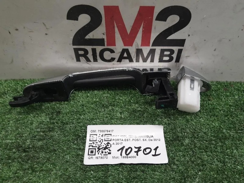Maniglia Porta EST POST SX 735578417 Fiat 500L 2013