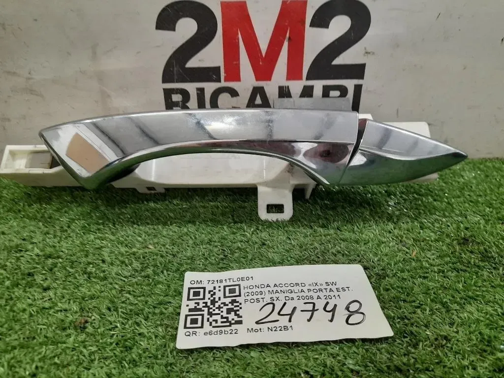 Maniglia Porta EST POST SX 72181TL0E01 Honda Accord IX SW 2009