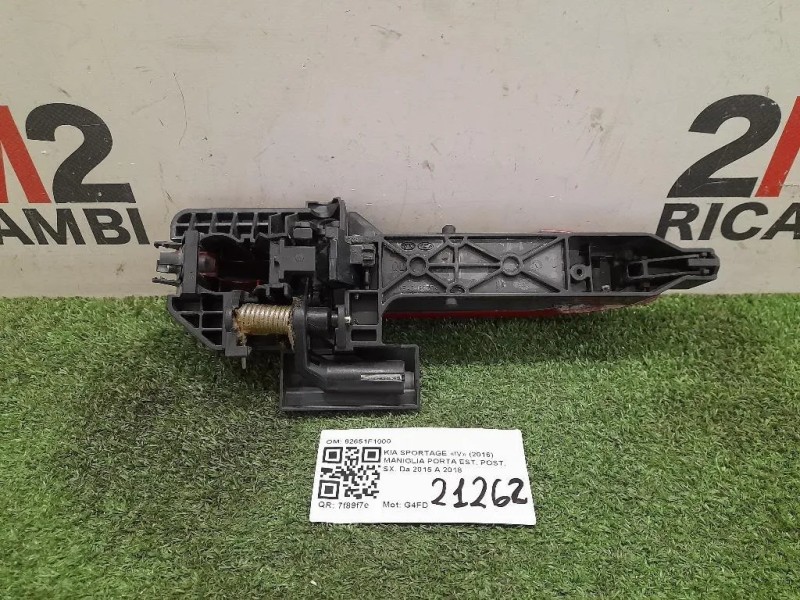 Maniglia Porta EST POST SX 82651F1000 Kia Sportage IV 2016