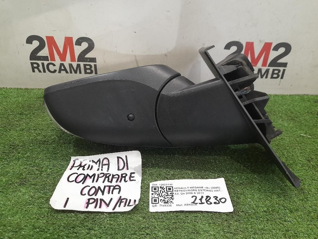 Retrovisore Esterno ANT SX 12523140 Renault Mégane III 2009