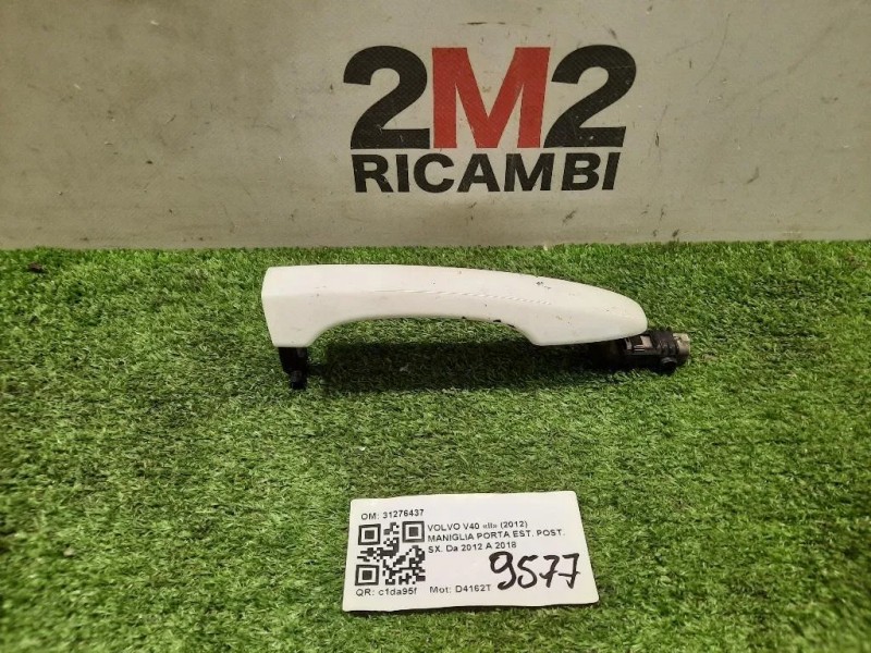 Maniglia Porta EST POST SX 31276437 Volvo V40 II 2012