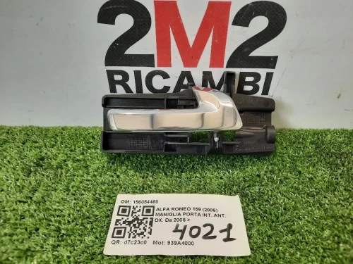 Maniglia Porta INT ANT DX 156054465 Alfa Romeo 159 2006