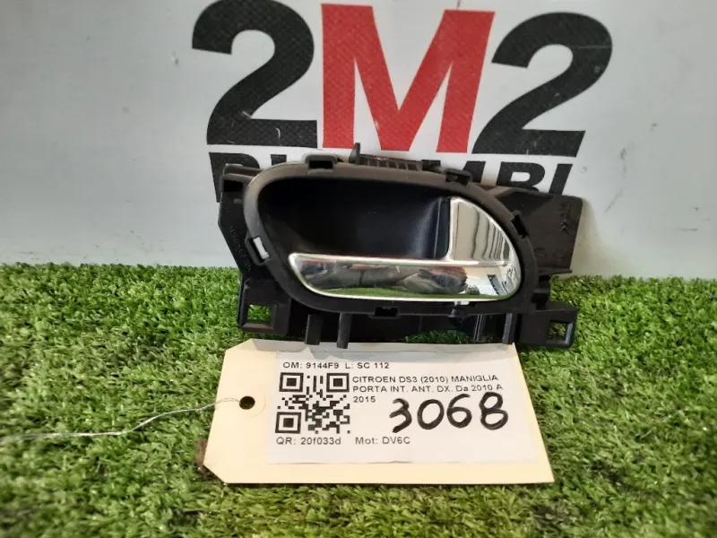 Maniglia Porta INT ANT DX 1904002 Citroen DS3 2010