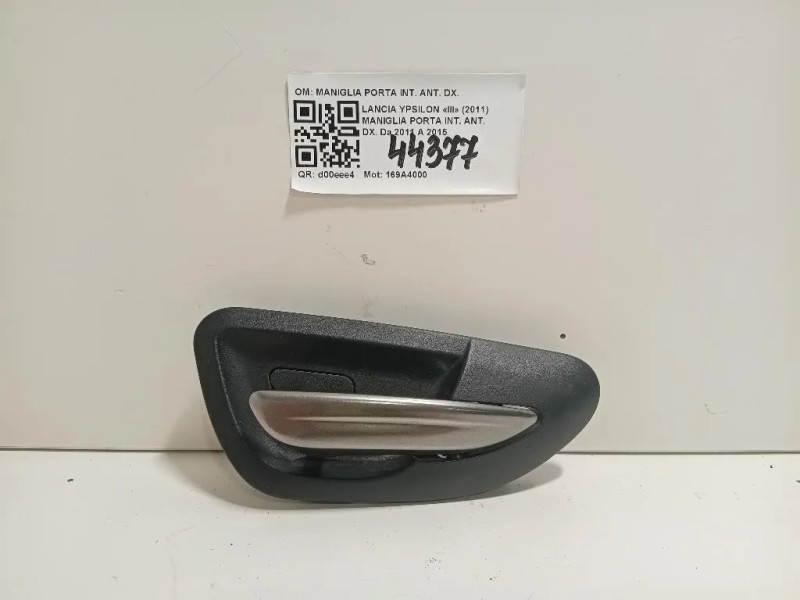 Maniglia Porta INT ANT DX MANIGLIA PORTA INT ANT DX Lancia Ypsilon III 2011