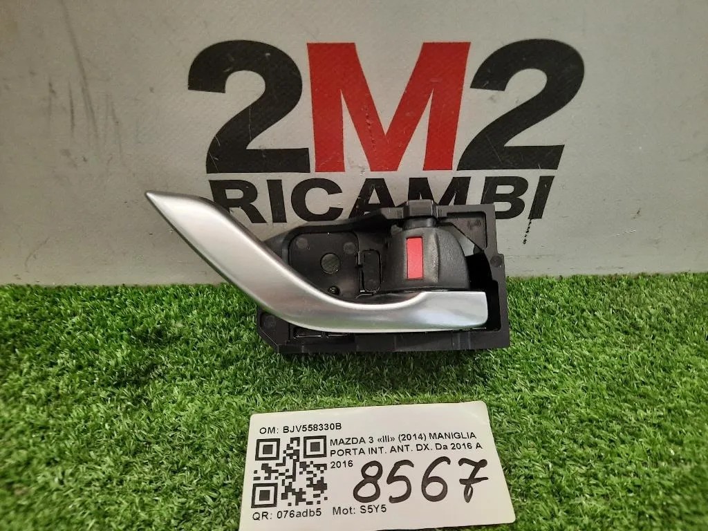 Maniglia Porta INT ANT DX BJV558330B Mazda 3 III 2014