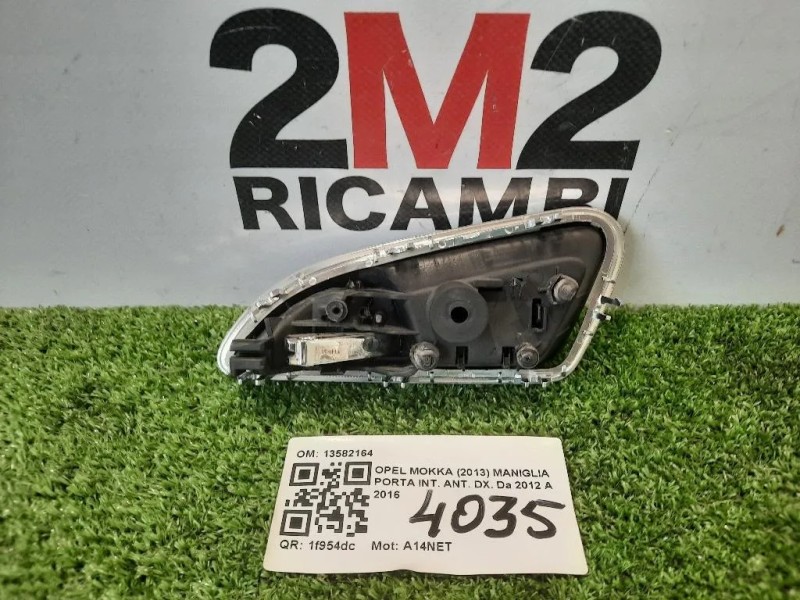 Maniglia Porta INT ANT DX 13582164 Opel Mokka 2013